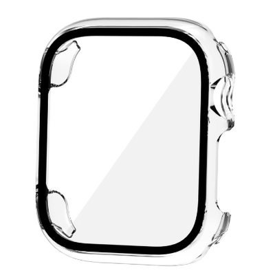 Чохол-накладка CDK Пластик Gloss Glass Full Cover для Apple Watch 40mm (015214) (clear) 015220-936 фото
