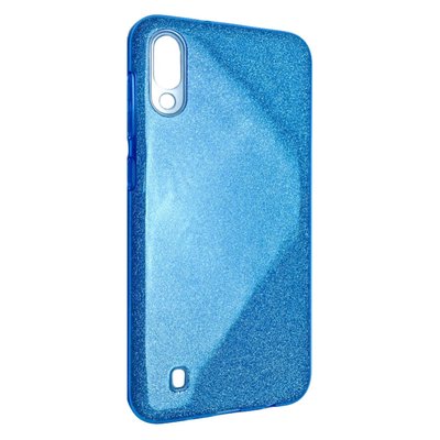 Чохол-накладка DK Silicone Glitter Heaven Rain для Samsung M10 (blue) 08472-738 фото