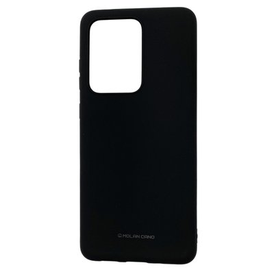 Чохол-накладка Silicone Hana Molan Cano для Samsung Galaxy S20 Ultra (SM-G988) (black) 010006-076 фото