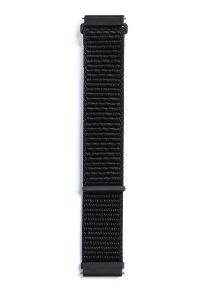 Ремінець CDK Nylon Sport Loop 20mm для Samsung Galaxy Watch3 (R850 / R855) 41mm (012415) (black) 012479-124 фото
