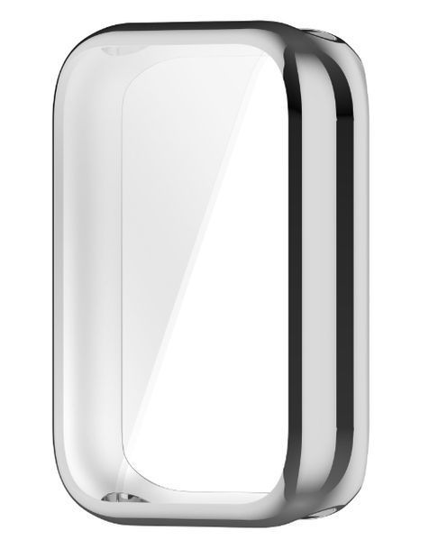 Чохол-накладка DK для Xiaomi Mi Smart Band 9 Pro | Silicone Face Case (silver) 018828-227 фото