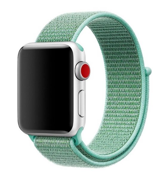 Ремешок CDK для Apple Watch 40mm (Series 4 / 5 / 6 / SE1 / SE2) | Nylon Sport Loop (08883) (marine green) 018041-986 фото