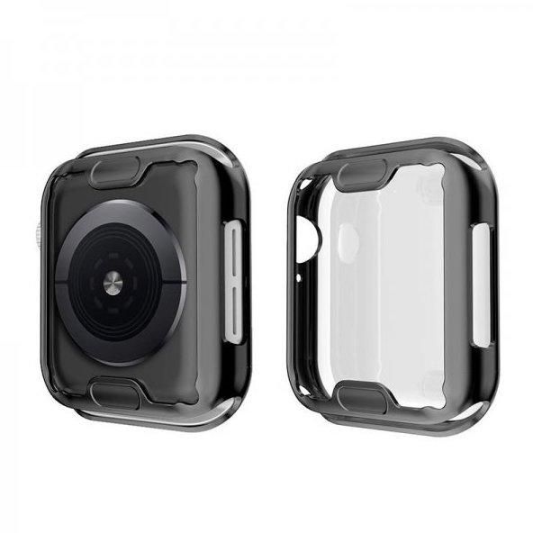 Чехол-накладка DK Silicone Face Case для Apple Watch 44mm (black) 08980-722 фото