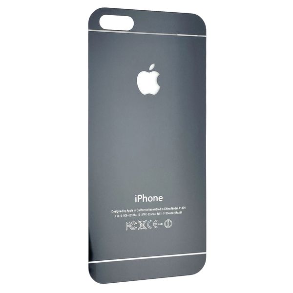 Захисне скло DK-Case для Apple iPhone 5/5S дзеркало back (grey) 03484 фото