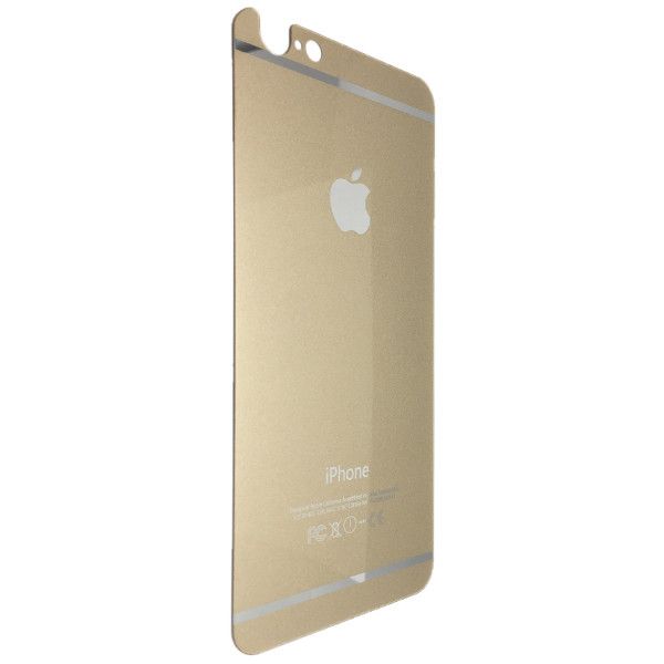Захисне скло для Apple iPhone 6 Plus глянець back gold 00828 фото