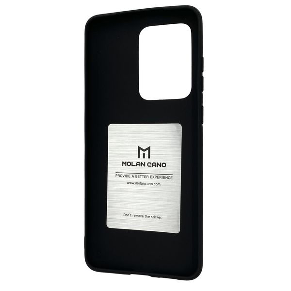 Чехол-накладка Silicone Hana Molan Cano для Samsung Galaxy S20 Ultra (SM-G988) (black) 010006-076 фото