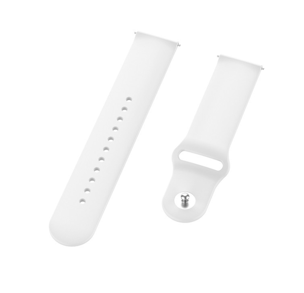 Ремінець CDK Silicone Sport Band 20mm для Colmi P9 (011908) (white) 012240-127 фото