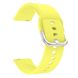 Ремешок CDK Silicone Sport Band Classic "L" 20mm для Mobvoi TicWatch C2 (09651) (yellow) 012226-840 фото