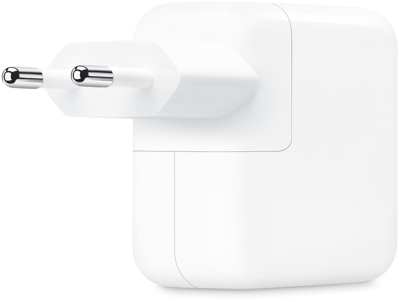 Зарядний пристрій для Apple 35 W Dual_USB-C Port Compact Power Adapte (OEM) (white) 017138-162 фото