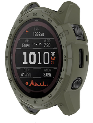 Чохол-бампер CDK Силікон Outlines для Garmin Enduro 2 (015830) (green) 015831-133 фото