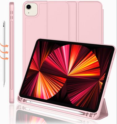 Чехол-книжка CDK Эко-кожа силикон Smart Case Слот Стилус для Apple iPad Air 10.9" 4gen 2020 (011190) (pink 013746-083 фото