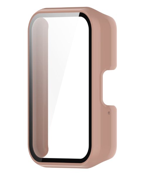 Чехол-накладка DK Пластик Gloss Glass Full Cover Samsung Galaxy Fit3 (R390) (pink) 017603-373 фото