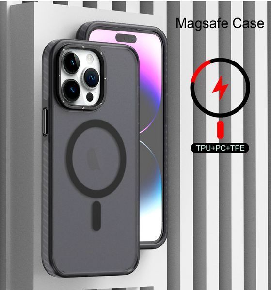 Чехол-накладка DK для Apple iPhone 13 Pro Max | MagSafe Composite Matte (black) 018489-076 фото