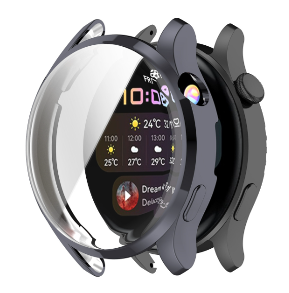Чехол-накладка DK Silicone Face Case для Huawei Watch 3 (gun metal) 012867-989 фото