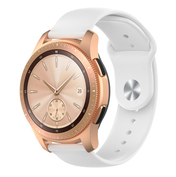 Ремінець CDK для Honor Watch ES | 20mm Silicone Sport Band (011908) (white) 011986-127 фото