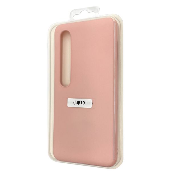 Чохол-накладка Silicone Hana Molan Cano для Xiaomi Mi 10 / 10 Mi Pro (pink) 010008-106 фото