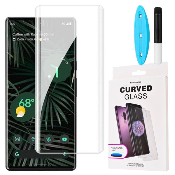 Защитное стекло DK UV Curved для Google Pixel 7 Pro (clear) 015841-063 фото