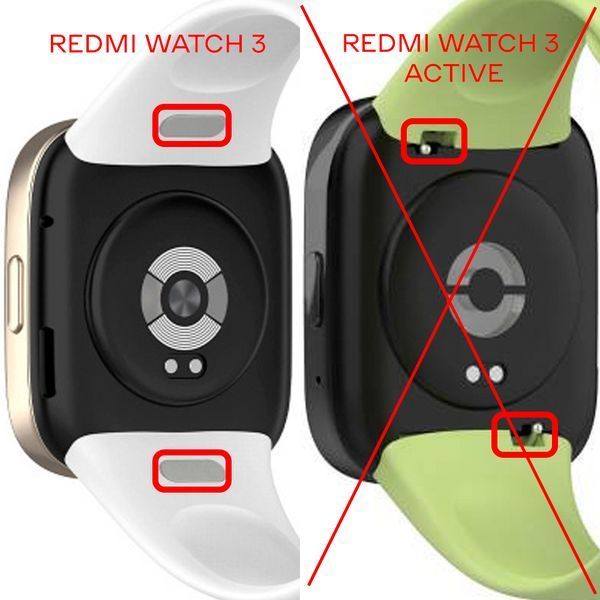 Ремешок DK для Xiaomi Redmi Watch 3 | Sport Band (015663) (ivory) 015663-008 фото