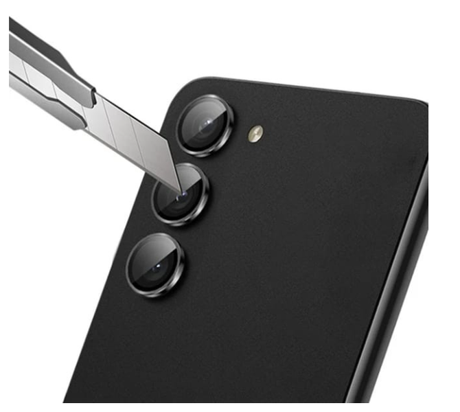 Защитное стекло на камеру DK Lens Metal Ring Eagle Eye для Samsung Galaxy A34 (A346) (015722) (black) 015722-062 фото