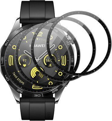 Защитная пленка 3шт CDK для Huawei Watch GT 4 46mm | Composite Film box (017547) (black) 021889-124 фото