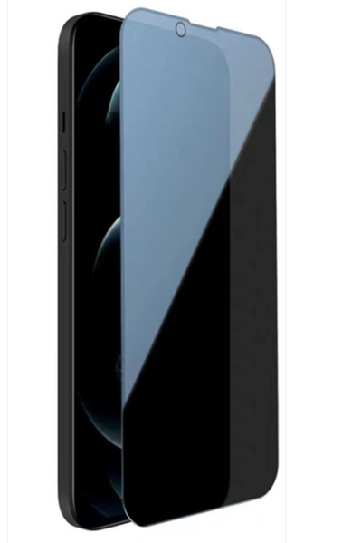Захисне скло DK Full Glue Антишпигун для Apple iPhone 13 (013351) (black) 013351-062 фото