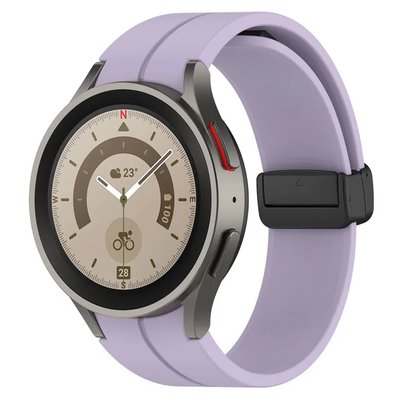 Ремешок CDK для Samsung Galaxy Watch7 (L305 / L315) 44mm | "S" Silicone Sport Magnetic (015835) (viola / 017896-084 фото