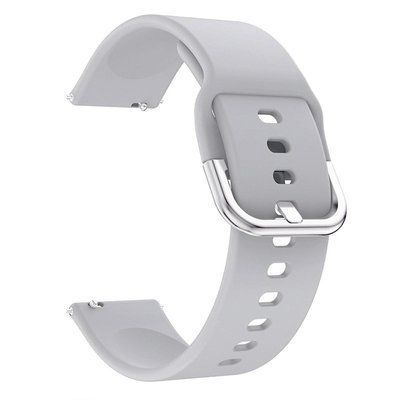 Ремешок CDK для Garmin Forerunner 570 42mm | "L" 20mm Silicone Sport Band Classic (09651) (grey) 021731-385 фото