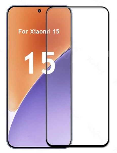 Захисне скло 3 шт CDK для Xiaomi 15 | 3D (0.18 mm) Full Glue (023178) (black) 023196-062 фото