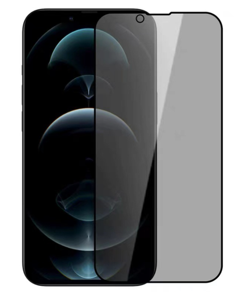 Защитное стекло DK Full Glue Антишпион для Apple iPhone 13 (013351) (black) 013351-062 фото