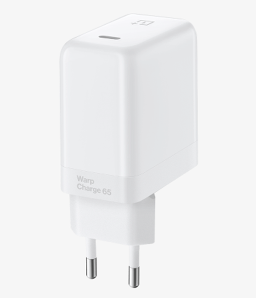 Зарядний пристрій + кабель OnePlus Warp Charge Type-C 65W Power Adapter (white) 013532-162 фото