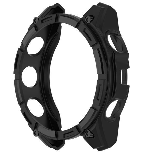 Чохол-бампер DK для Garmin Fenix 8 43 mm Amoled | Силікон Outlines (black) 018560-124 фото