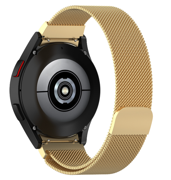 Ремешок CDK Metal Ring Milanese Loop Magnetic 20mm для Samsung Galaxy Watch6 (R930/R935)40mm(013591) (gold) 016354-228 фото