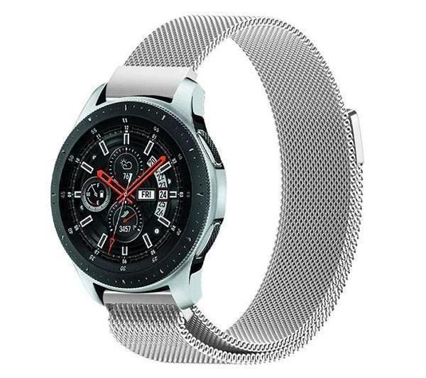 Ремінець CDK для Kospet Tank M4 | 22 mm Metal Milanese Loop Magnetic (09650) (silver) 022913-227 фото