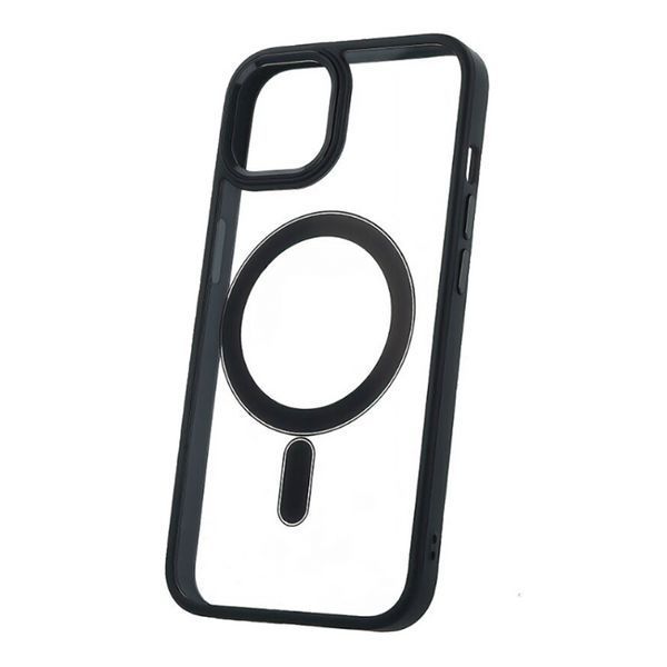 Чехол-накладка DK для Apple iPhone 13 Pro Max | MagSafe Composite Metal Edge (black) 018523-076 фото