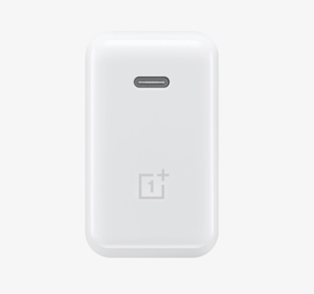 Зарядний пристрій + кабель OnePlus Warp Charge Type-C 65W Power Adapter (white) 013532-162 фото