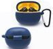 Чохол для Realme Buds T110 | Silicone Candy Friendly з карабіном (016038) (dark blue) 018644-065 фото 1