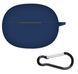 Чохол для Realme Buds T110 | Silicone Candy Friendly з карабіном (016038) (dark blue) 018644-065 фото 2