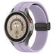 Ремінець CDK для Samsung Galaxy Watch7 (L305 / L315) 44mm | "S" Silicone Sport Magnetic (015835) (viola / 017896-084 фото 1