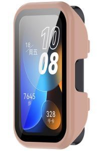 Чохол-накладка CDK для Huawei Band 10 | Пластик Gloss Glass Full Cover (016251) (pink) 020140-373 фото