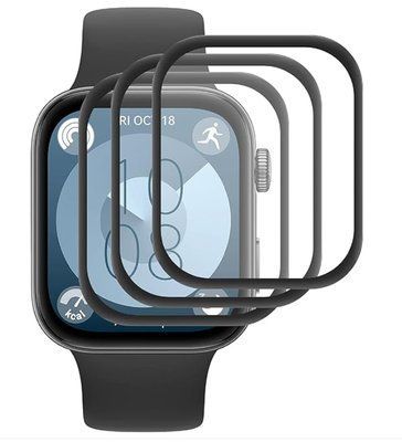 Захисна плівка 3 шт CDK для Huawei Watch Fit 4 | Composite Film box (021852) (black) 021886-124 фото
