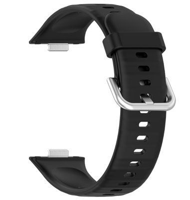 Ремінець 2 шт CDK для Huawei Watch Fit 4 | Silicone Sport Classic (017792) (black) 022000-124 фото