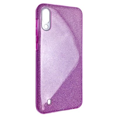 Чехол-накладка DK Silicone Glitter Heaven Rain для Samsung M10 (pink light) 08472-742 фото