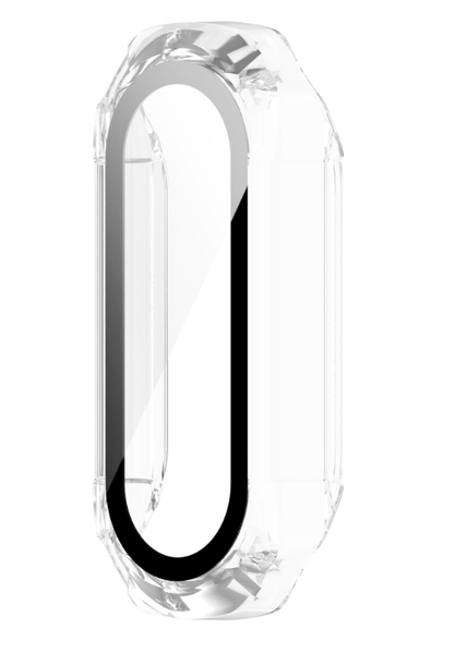 Чехол-накладка DK Пластик Gloss Glass Full Cover для Xiaomi Mi Band 7 (clear) 014769-936 фото