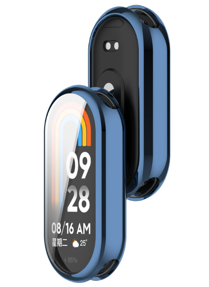 Чохол-накладка DK Silicone Face Case для Xiaomi Mi Band 8 (blue) 016403-125 фото