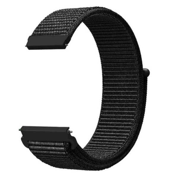 Ремінець CDK Nylon Sport Loop 20mm для Honor MagicWatch 2 42mm (012415) (black) 012467-124 фото