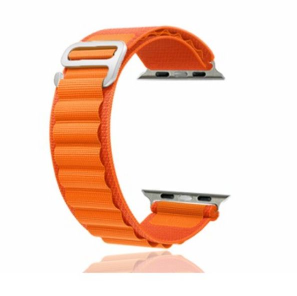 Ремешок CDK для Apple Watch 46mm (Series 10) | Polyester Alpine Loop (015586) (orange) 018039-123 фото