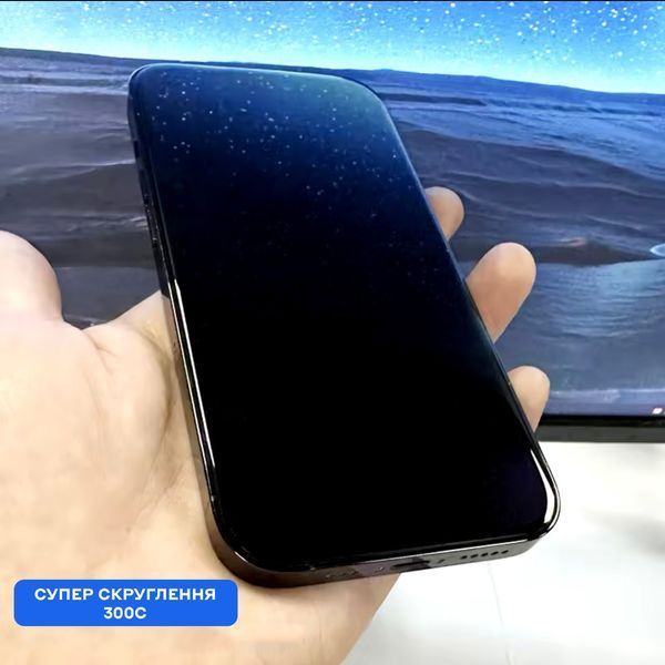 Захисне скло 2 шт CDK для Apple iPhone 16e | 300C Large Arc Full Glue (018414) (black) 022353-062 фото