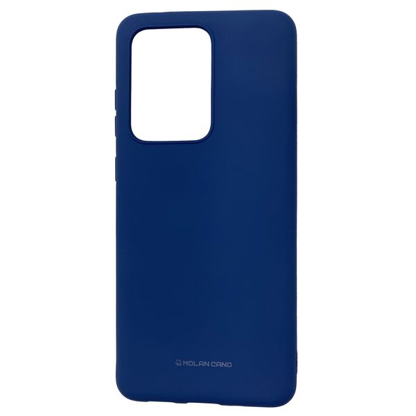 Чехол-накладка Silicone Hana Molan Cano для Samsung Galaxy S20 Ultra (SM-G988) (blue) 010006-077 фото