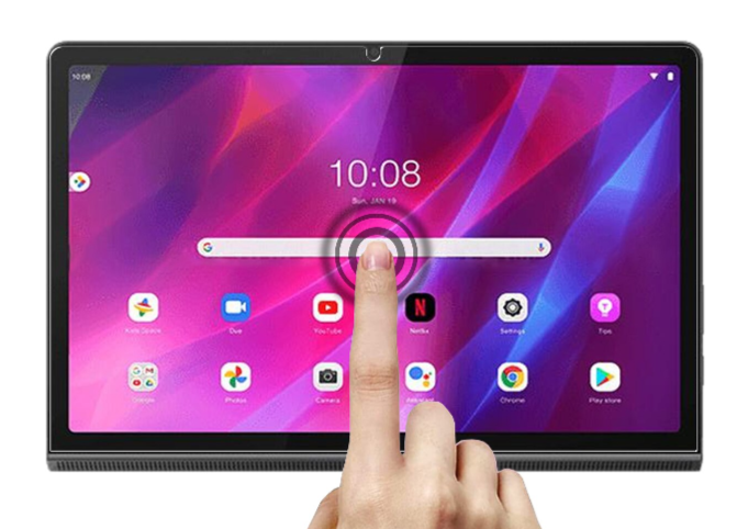 Защитное стекло DK Full Glue для Lenovo Yoga Tab 11 (YT-J706) (clear) 013632-063 фото