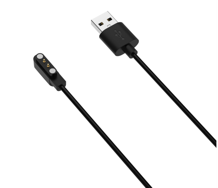 Зарядний пристрій CDK кабель (60 cm) USB для Xiaomi Imilab W12 (012686) (black) 017141-124 фото